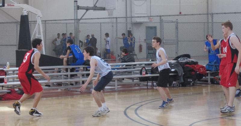 boys senior high school basketball